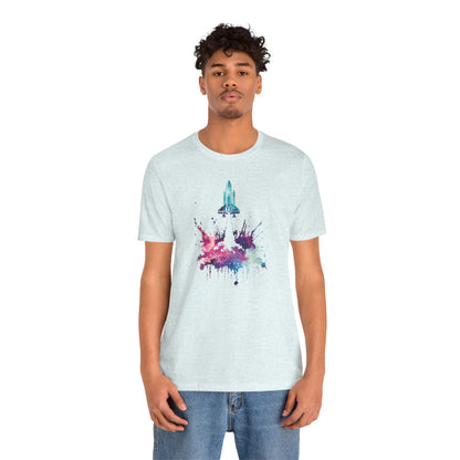 Galaxy Rocket Splash T-Shirt