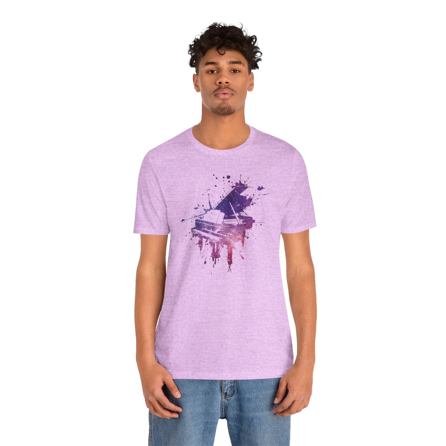 Play me to the Moon T‑Shirt — Colorful Music Lover Tee