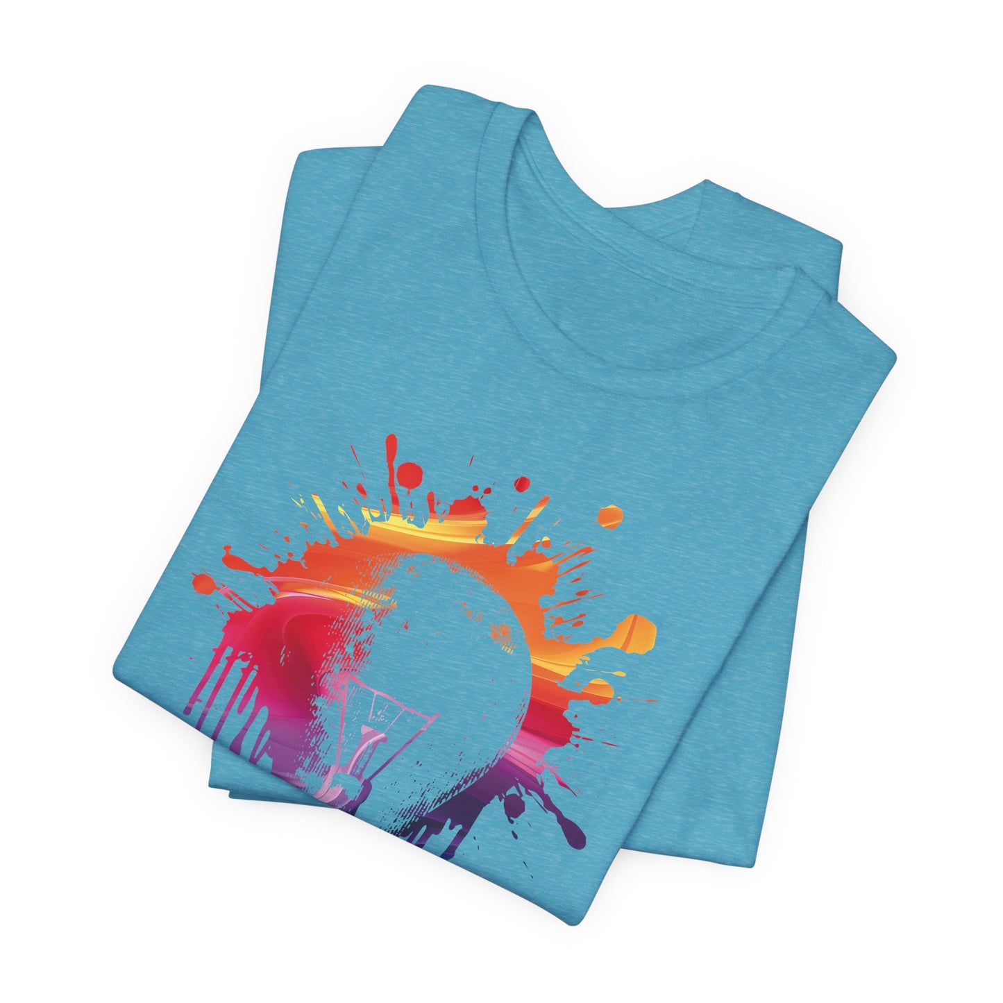 Creative Idea T-Shirt — Colorful Paint Splash Idea Tee