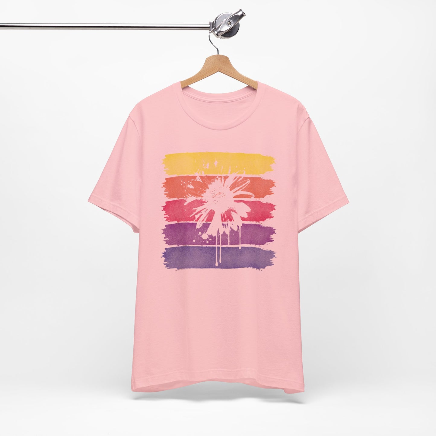 Paint-Splatter Daisy T-Shirt