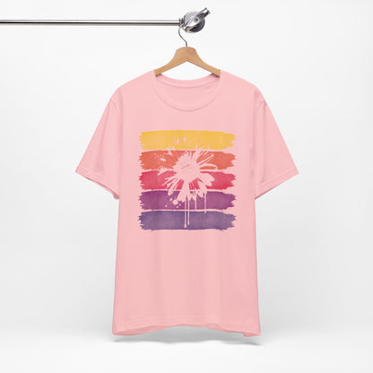 Paint-Splatter Daisy T-Shirt
