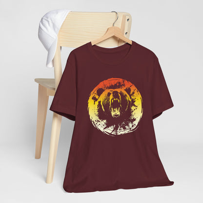 Roaring Grizzly Sunset Tee