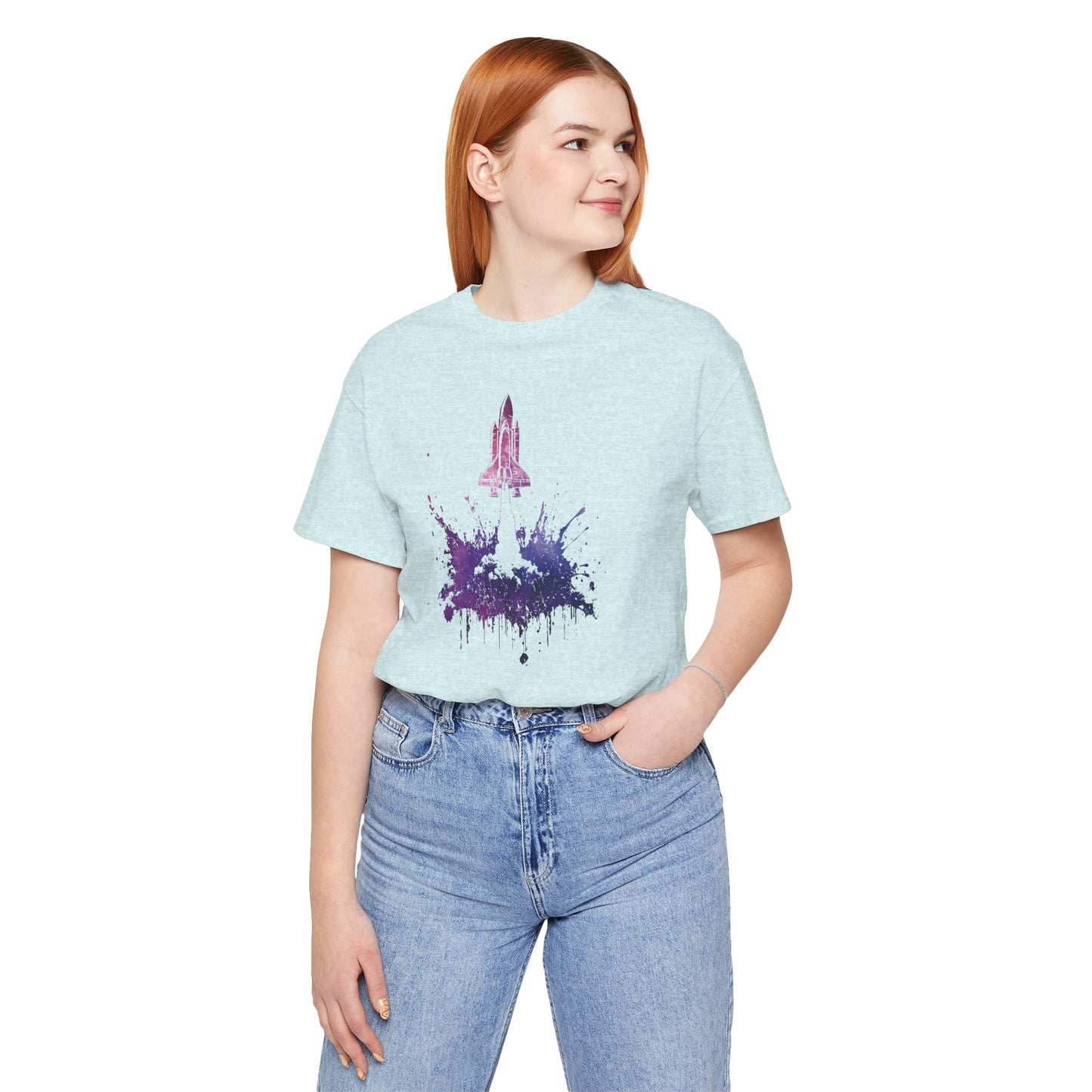 Galaxy Rocket Splash T-Shirt