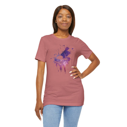 Play me to the Moon T‑Shirt — Colorful Music Lover Tee