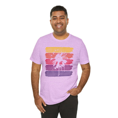 Paint-Splatter Daisy T-Shirt