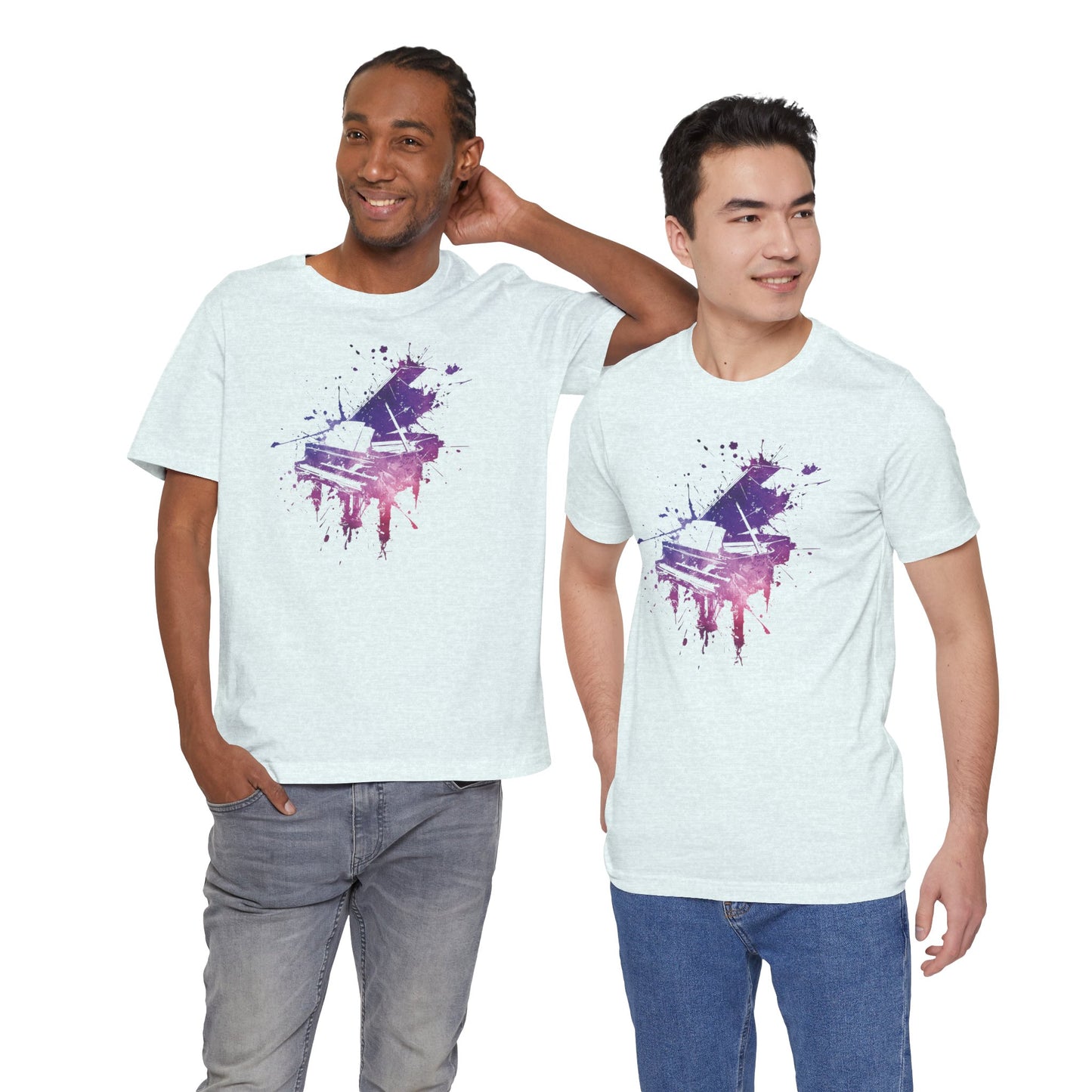 Play me to the Moon T‑Shirt — Colorful Music Lover Tee