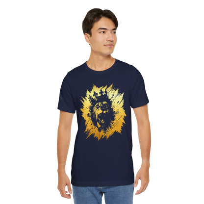 Golden King T-Shirt — Grunge King Graphic Tee