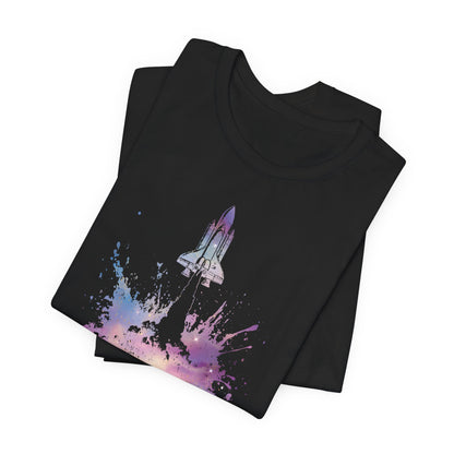 Galaxy Rocket Splash T-Shirt