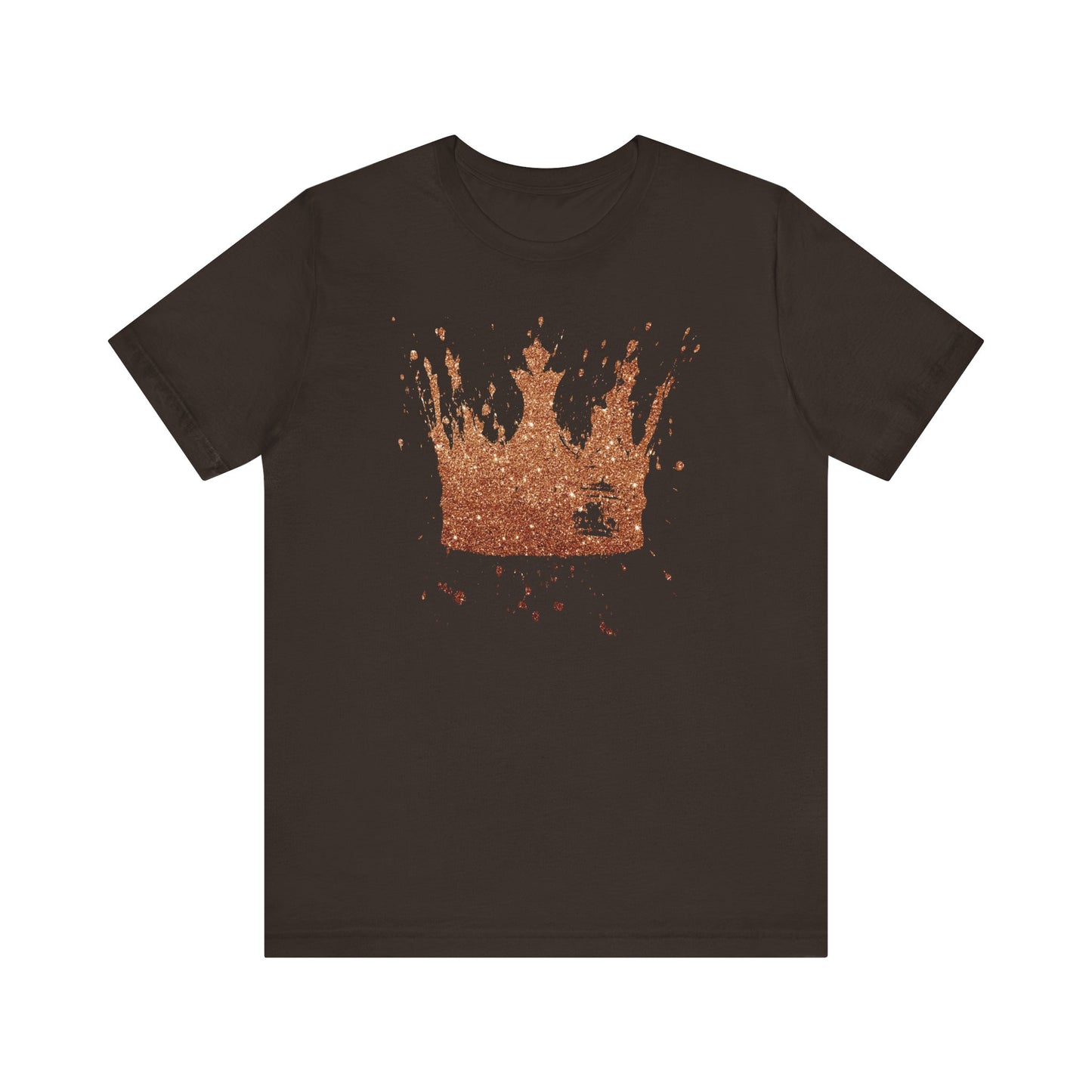 Golden Crown T-Shirt — Vintage Royalty Graphic Tee