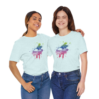 Play me to the Moon T‑Shirt — Colorful Music Lover Tee