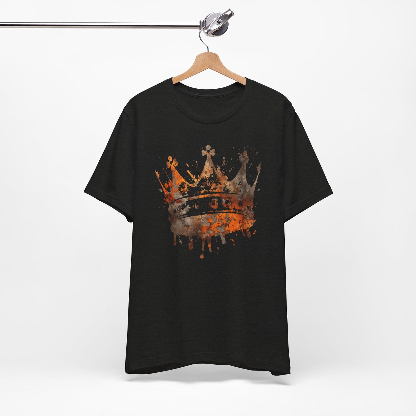 Heavy is the Head Tee — Regal Drip Graphic King Crown T-Shirt