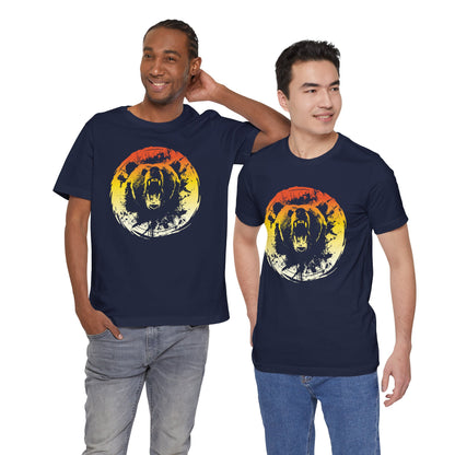 Roaring Grizzly Sunset Tee