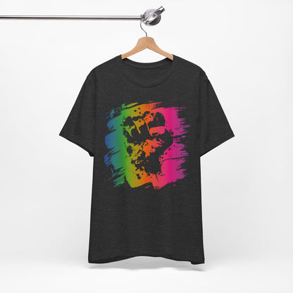 Fight the Power T‑Shirt — Neon Statement Tee