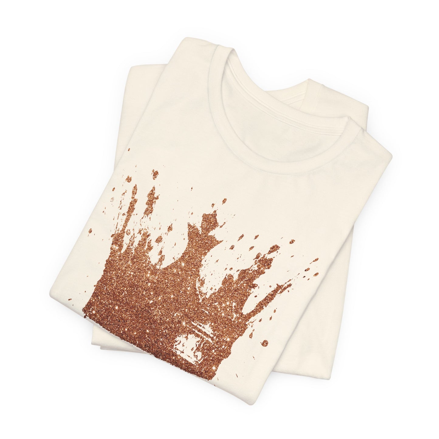 Golden Crown T-Shirt — Vintage Royalty Graphic Tee