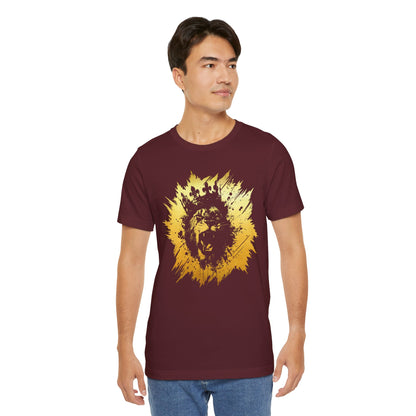 Golden King T-Shirt — Grunge King Graphic Tee