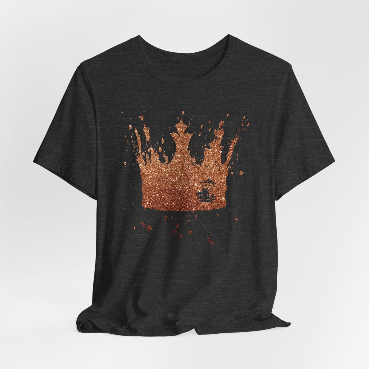 Golden Crown T-Shirt — Vintage Royalty Graphic Tee