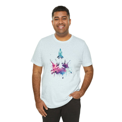 Galaxy Rocket Splash T-Shirt
