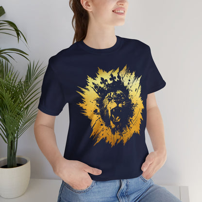 Golden King T-Shirt — Grunge King Graphic Tee