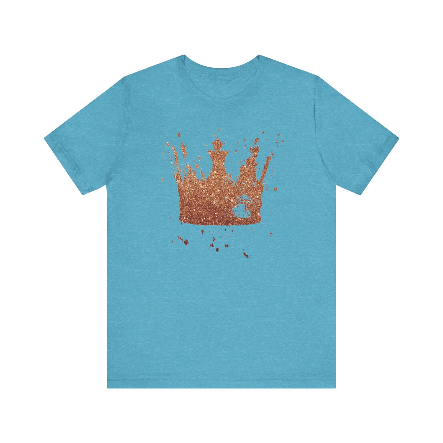Golden Crown T-Shirt — Vintage Royalty Graphic Tee