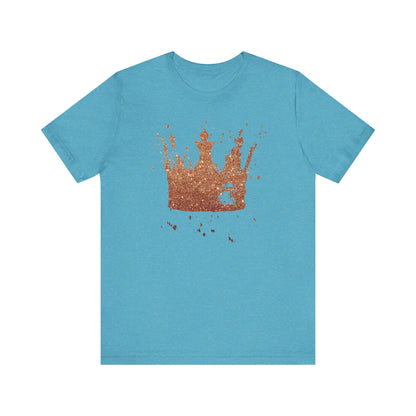 Golden Crown T-Shirt — Vintage Royalty Graphic Tee