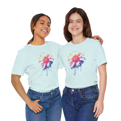 Paint-Splatter Daisy T-Shirt