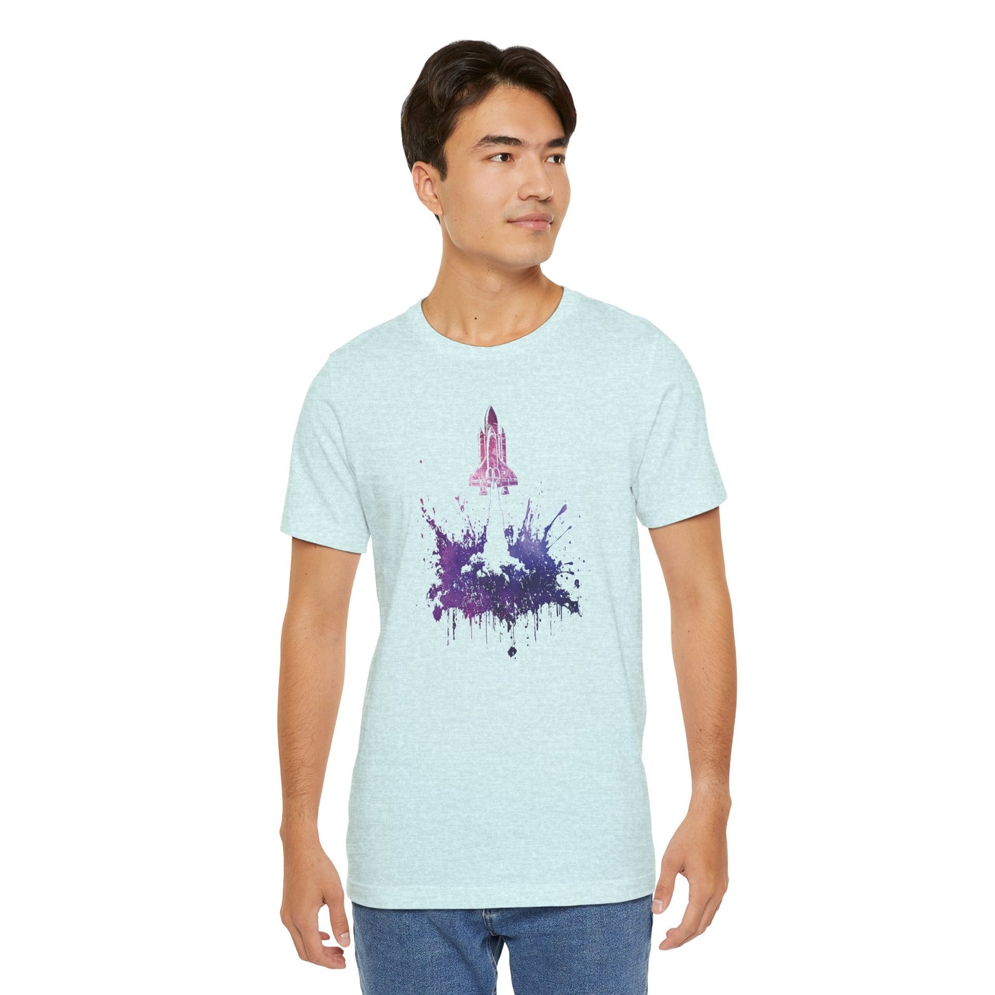 Galaxy Rocket Splash T-Shirt