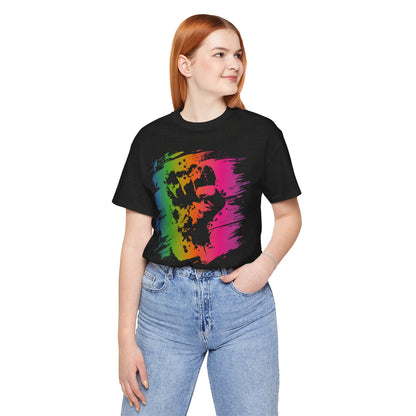 Fight the Power T‑Shirt — Neon Statement Tee