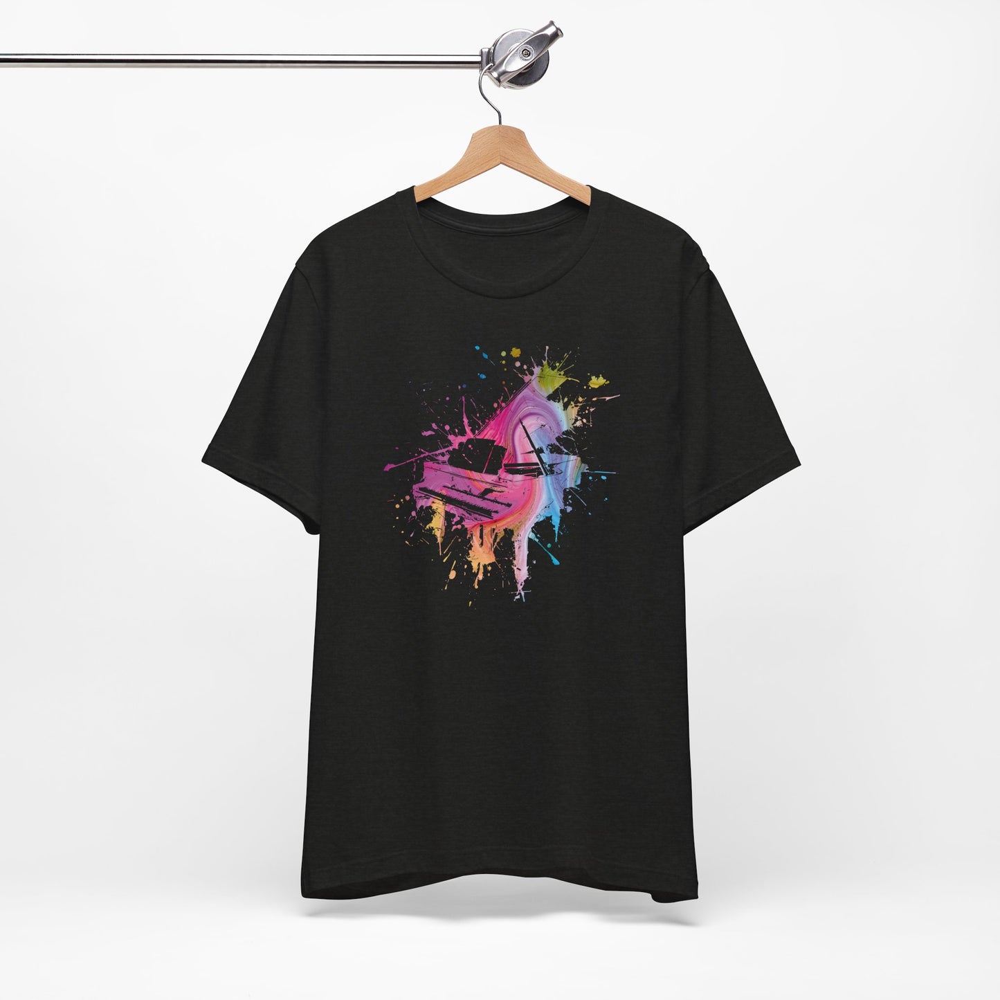 Play me to the Moon T‑Shirt — Colorful Music Lover Tee