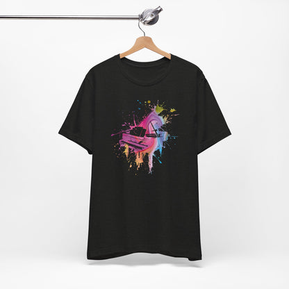 Play me to the Moon T‑Shirt — Colorful Music Lover Tee