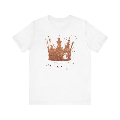 Golden Crown T-Shirt — Vintage Royalty Graphic Tee