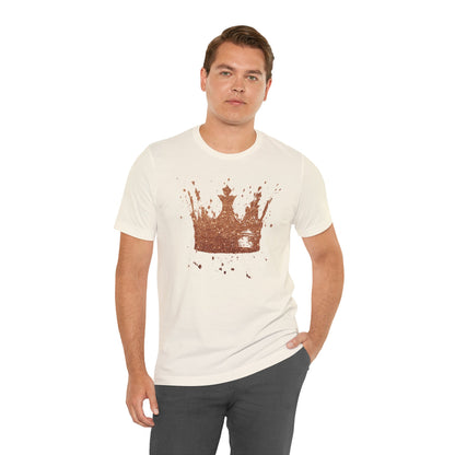 Golden Crown T-Shirt — Vintage Royalty Graphic Tee