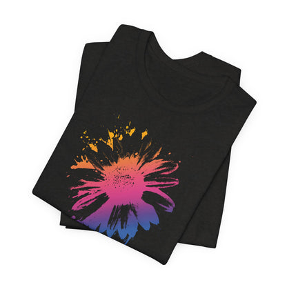 Paint-Splatter Daisy T-Shirt