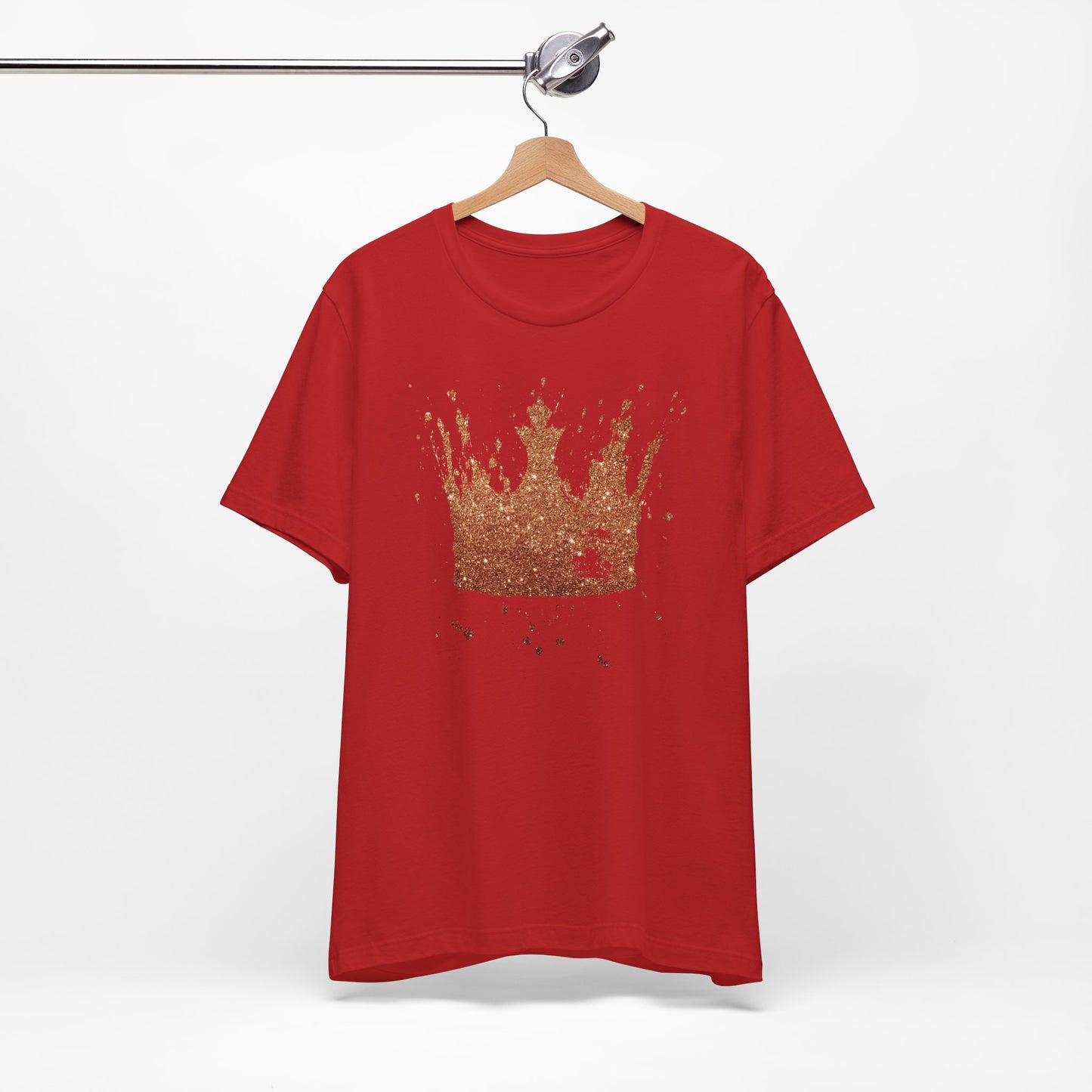 Golden Crown T-Shirt — Vintage Royalty Graphic Tee