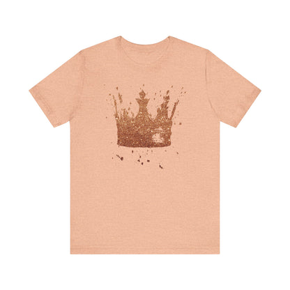 Golden Crown T-Shirt — Vintage Royalty Graphic Tee