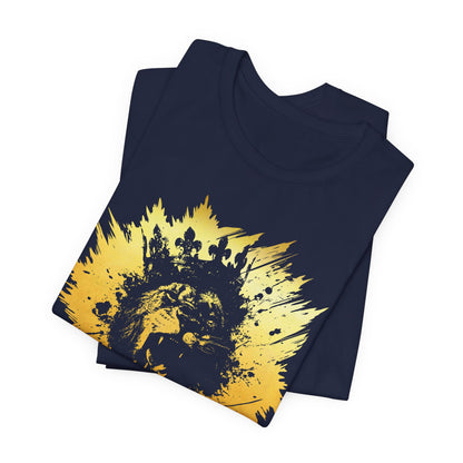 Golden King T-Shirt — Grunge King Graphic Tee