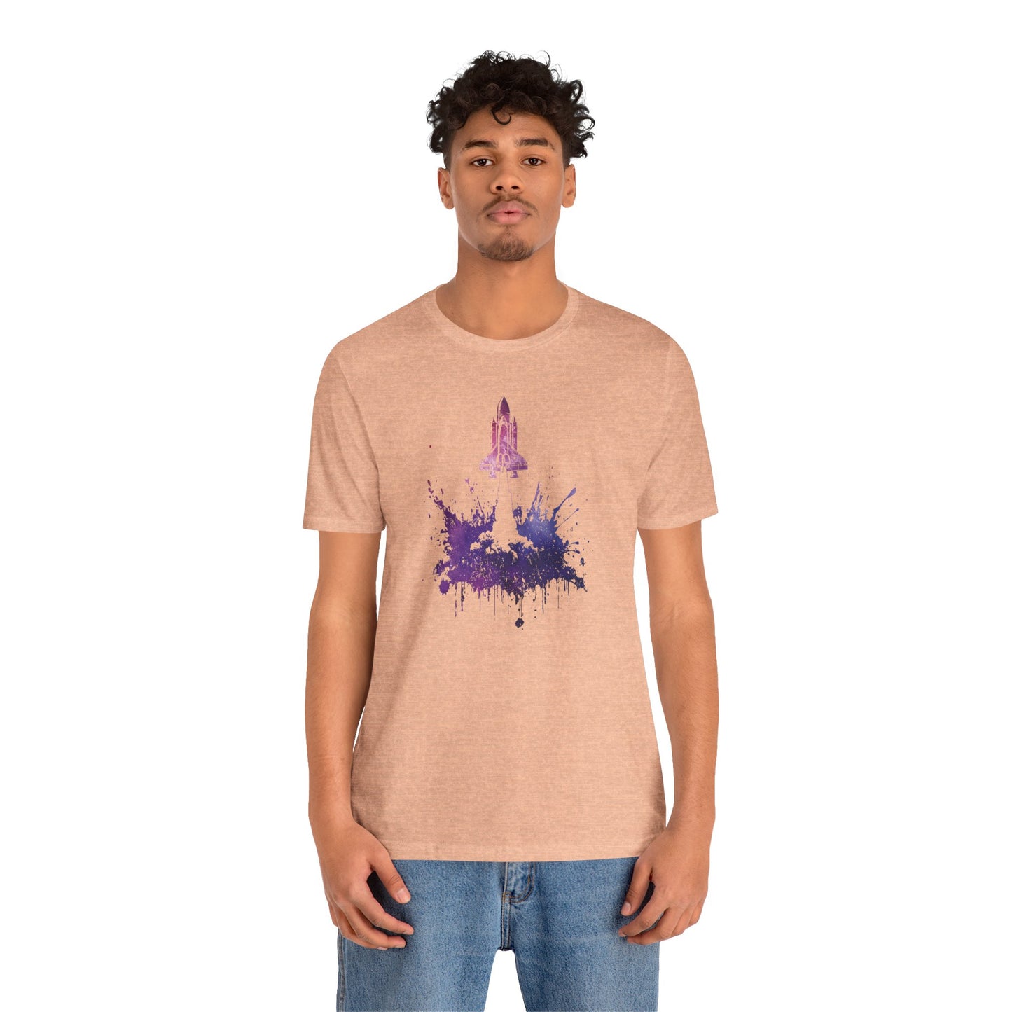 Galaxy Rocket Splash T-Shirt