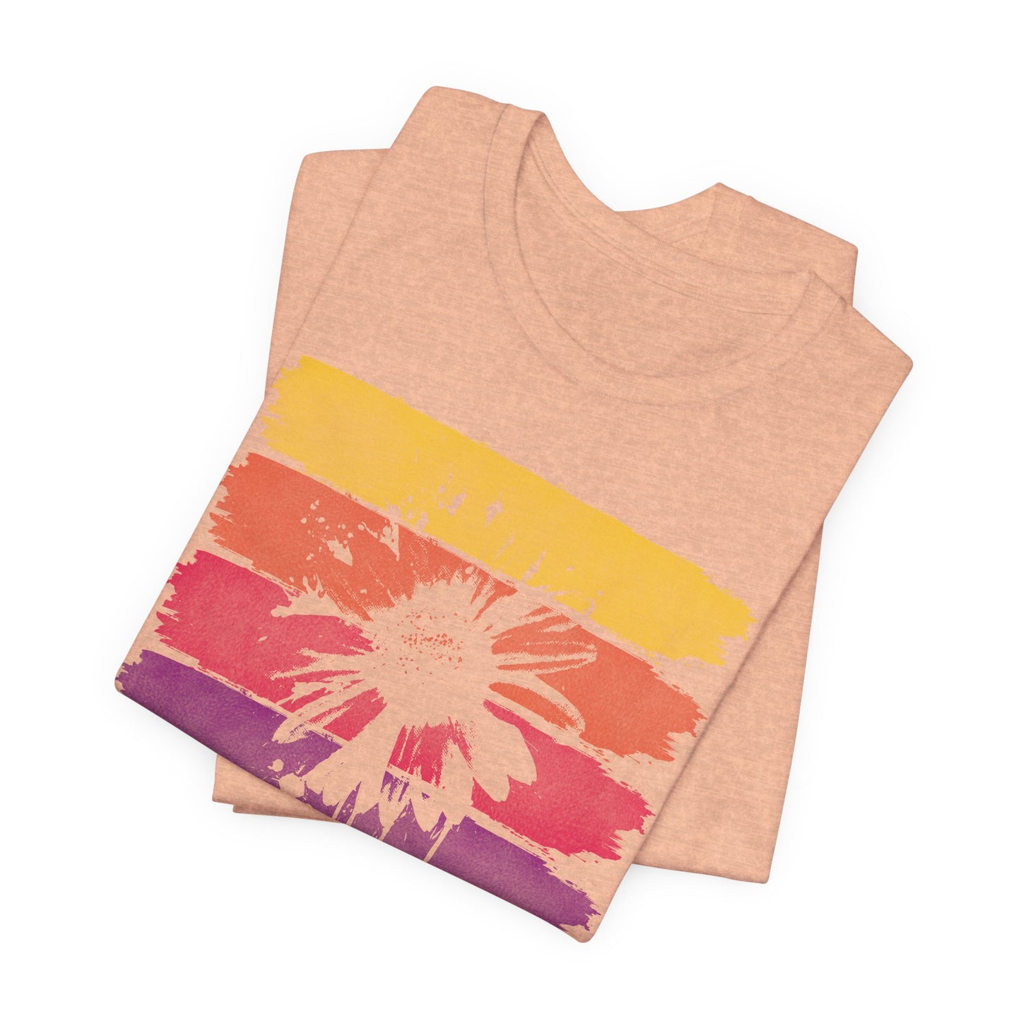 Paint-Splatter Daisy T-Shirt