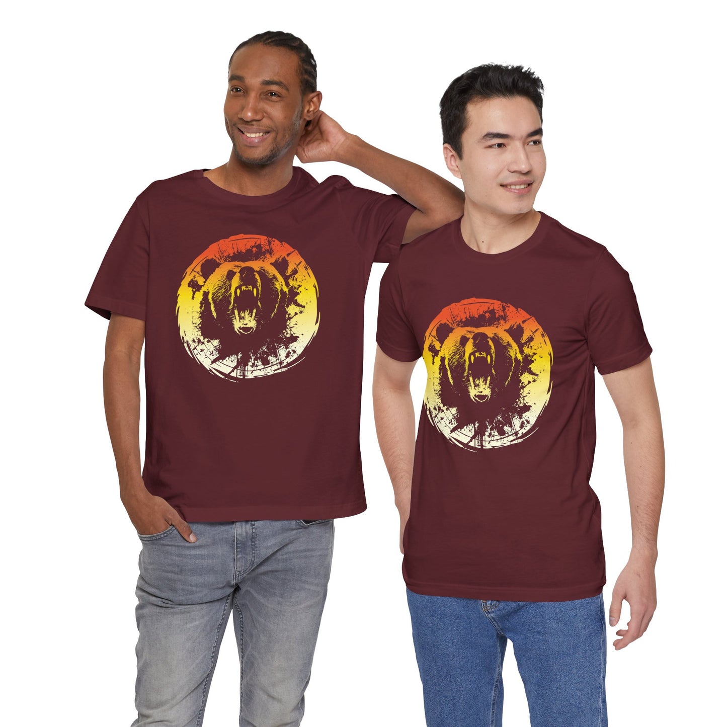 Roaring Grizzly Sunset Tee
