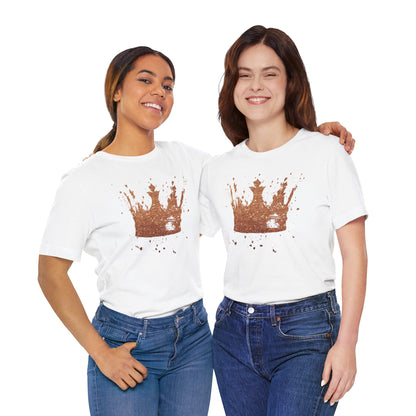Golden Crown T-Shirt — Vintage Royalty Graphic Tee