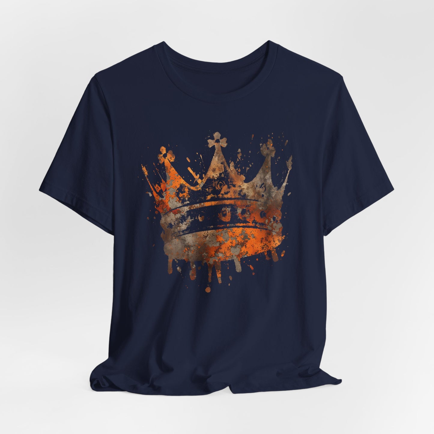 Heavy is the Head Tee — Regal Drip Graphic King Crown T-Shirt