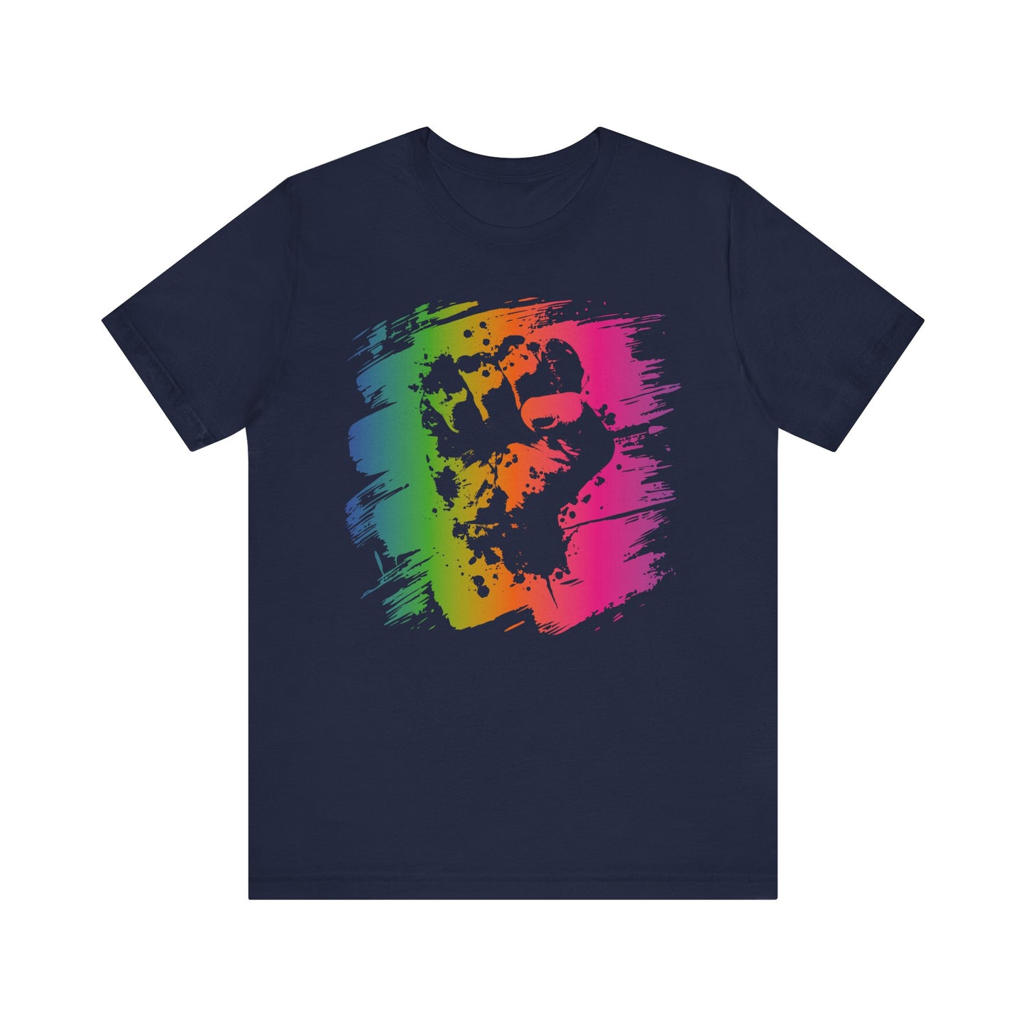 Fight the Power T‑Shirt — Neon Statement Tee