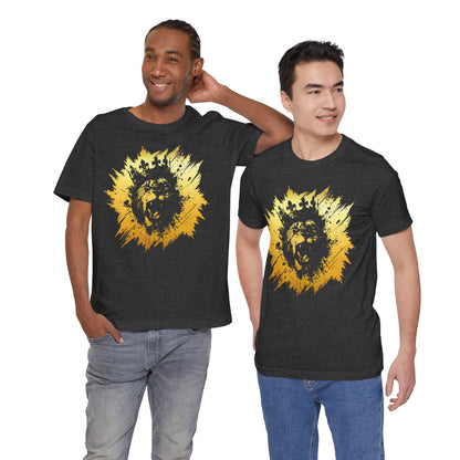 Golden King T-Shirt — Grunge King Graphic Tee