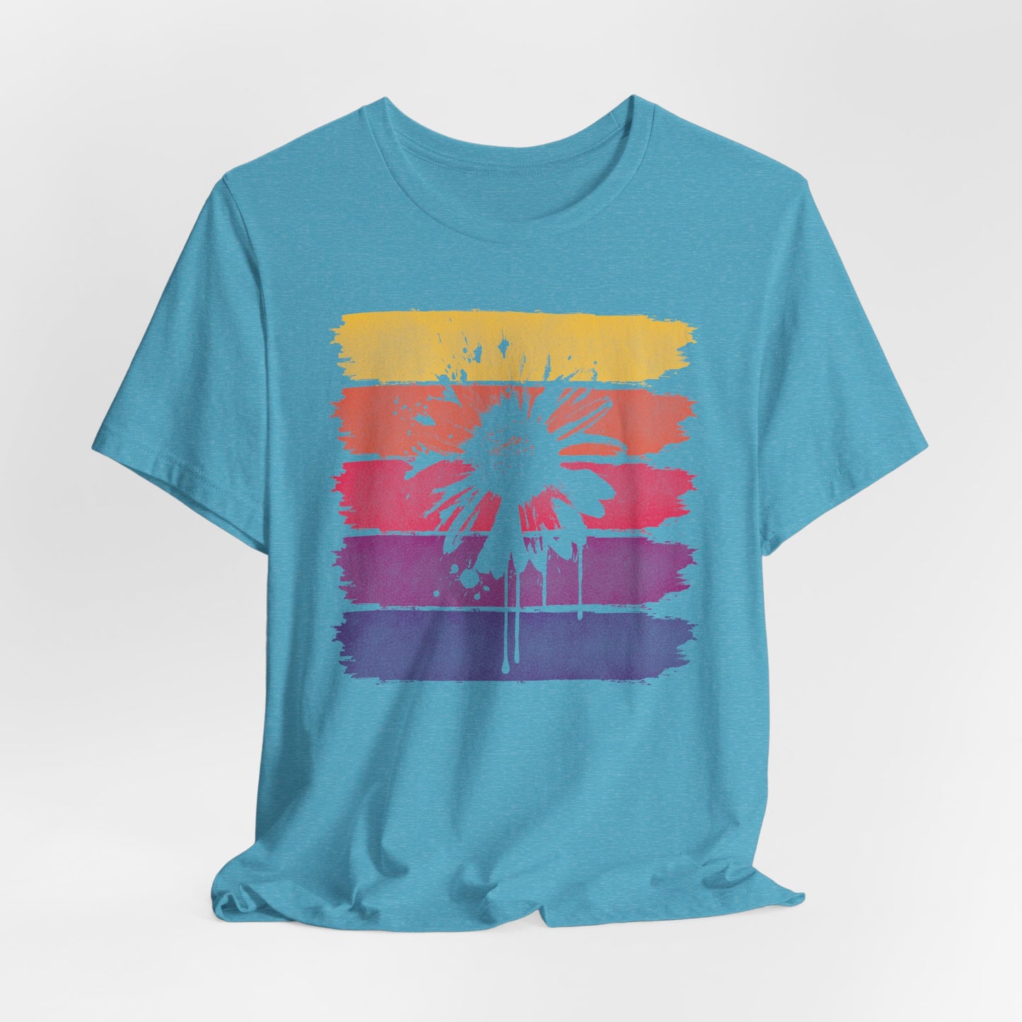 Paint-Splatter Daisy T-Shirt