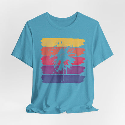 Paint-Splatter Daisy T-Shirt