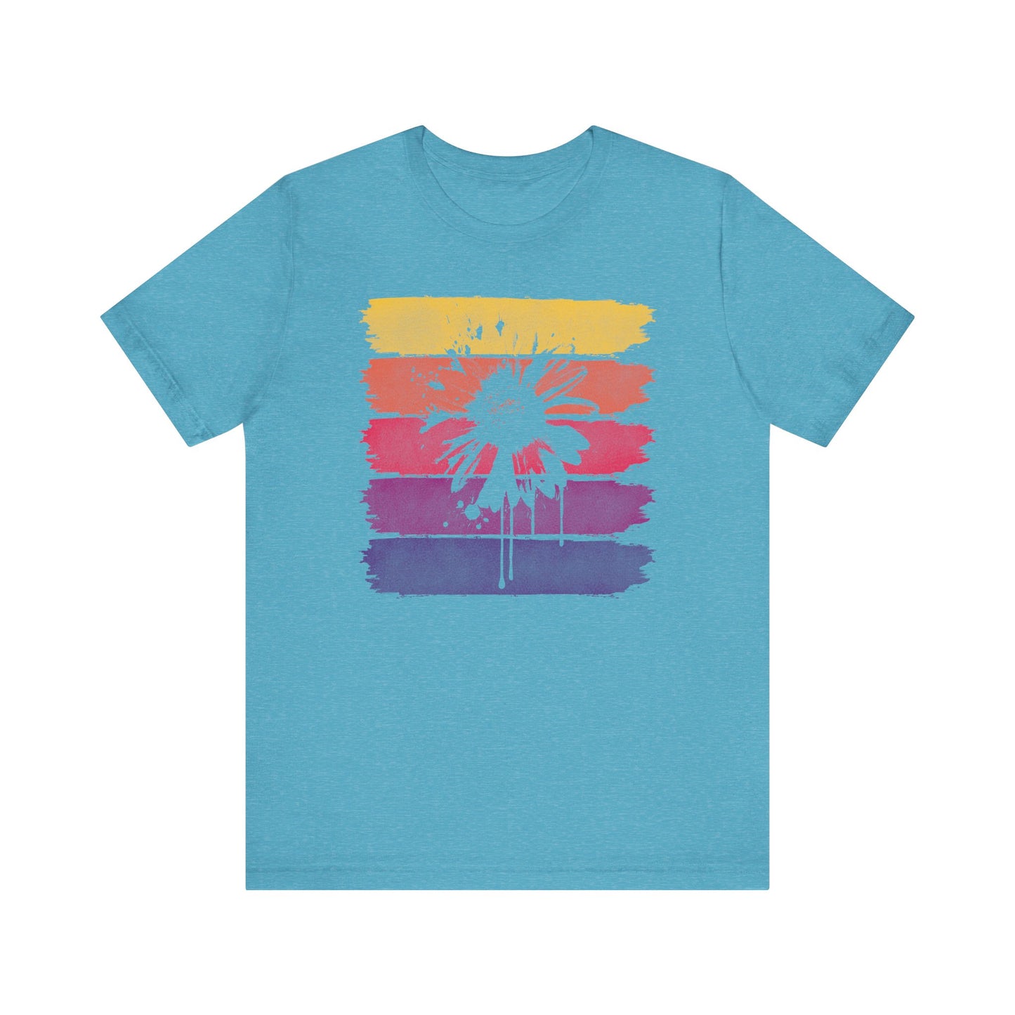 Paint-Splatter Daisy T-Shirt