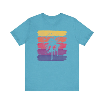 Paint-Splatter Daisy T-Shirt