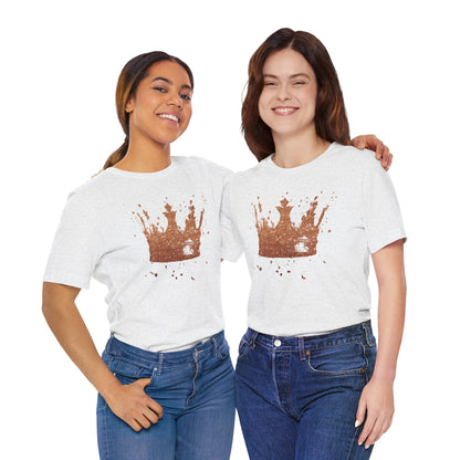 Golden Crown T-Shirt — Vintage Royalty Graphic Tee