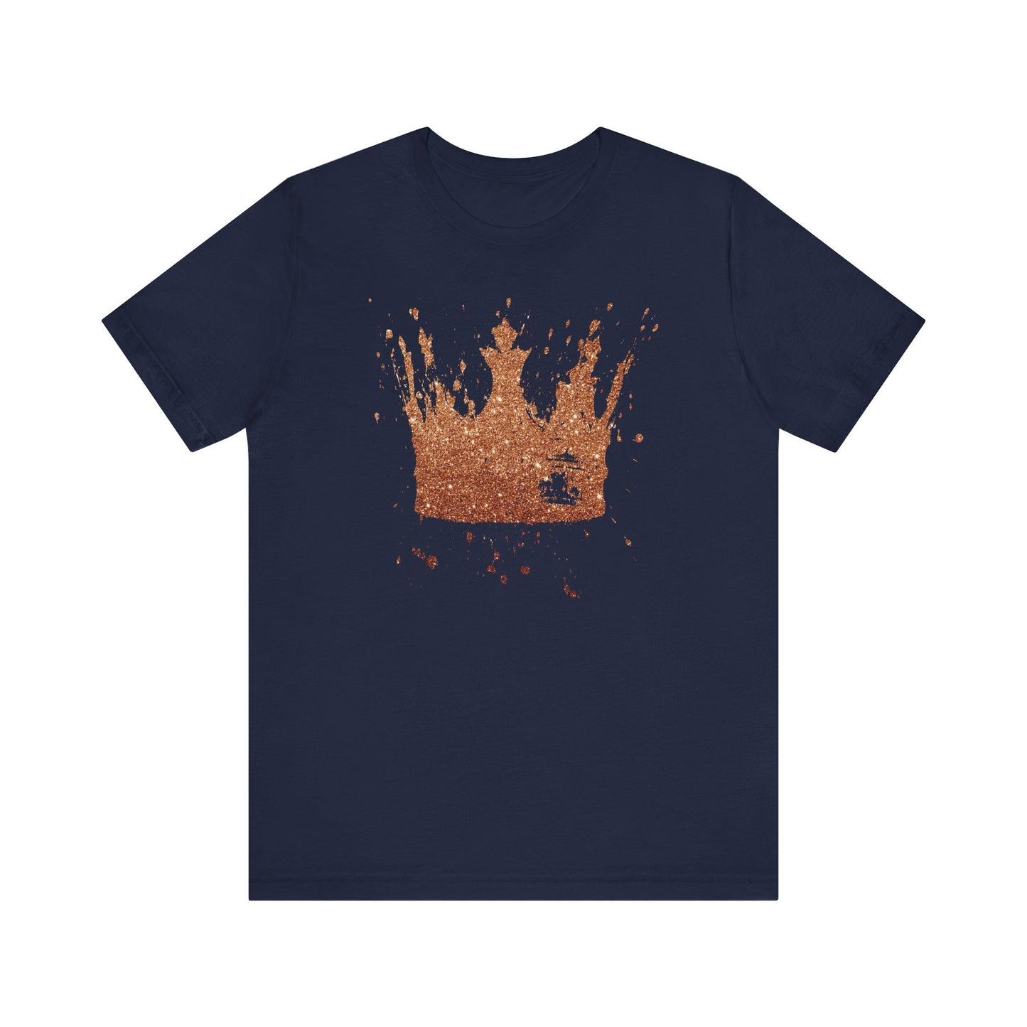 Golden Crown T-Shirt — Vintage Royalty Graphic Tee