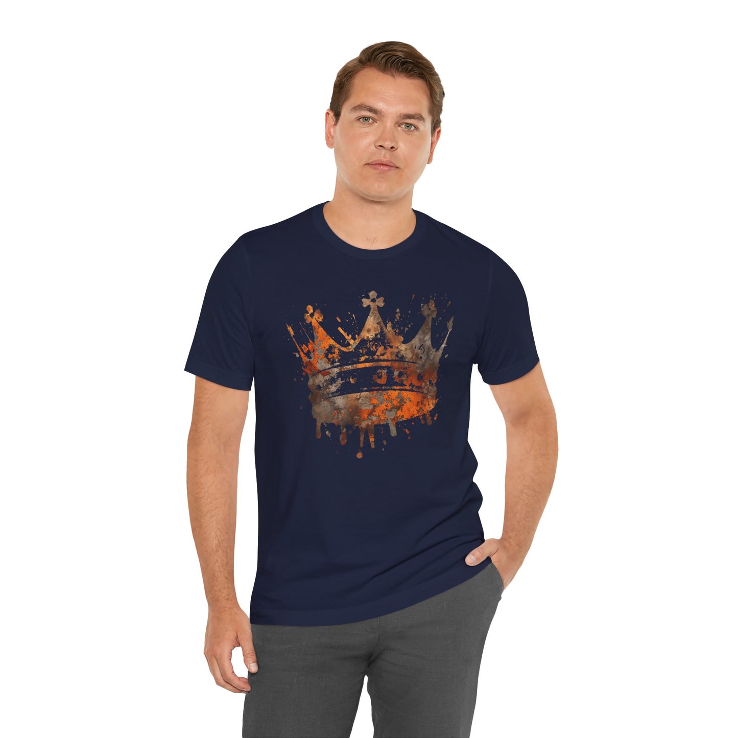 Heavy is the Head Tee — Regal Drip Graphic King Crown T-Shirt
