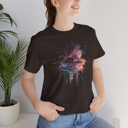 Play me to the Moon T‑Shirt — Colorful Music Lover Tee